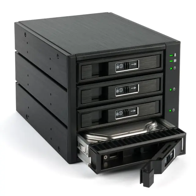 Fantec BP-T3141 HDD/SSD-kabinett Sort 2.5/3.5"