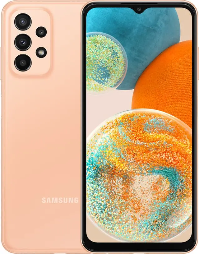 Samsung Galaxy A23 5G smarttelefon 4/64GB (oransje)