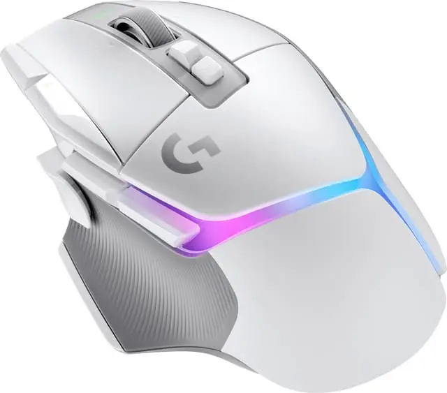 Logitech G502 X Plus trådløs gamingmus (hvit)