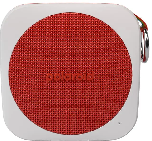 Polaroid Music P1 trådløs bærbar høyttaler (rød/hvit)