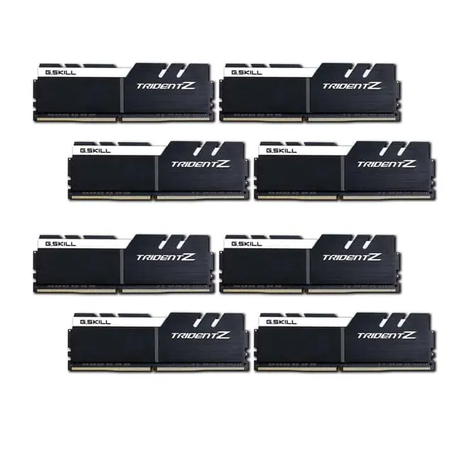 G.Skill F4-3200C16Q2-64GTZKW minnemodul 64 GB 8 x 8 GB DDR4 3200 MHz