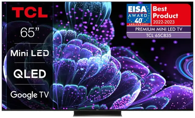 TCL 65" C835 4K MiniLED TV (2022)