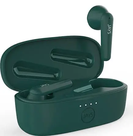 Jays t-Six helt trådløse in-ear hodetelefoner (grønn)