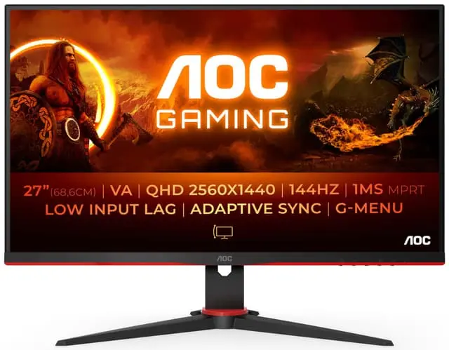 AOC Q27G2E/BK 27" gamingskjerm