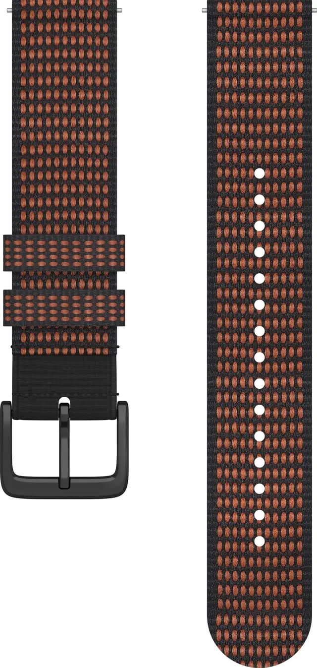 Polar klokkereim av havmateriale 20mm (sort/kobber)