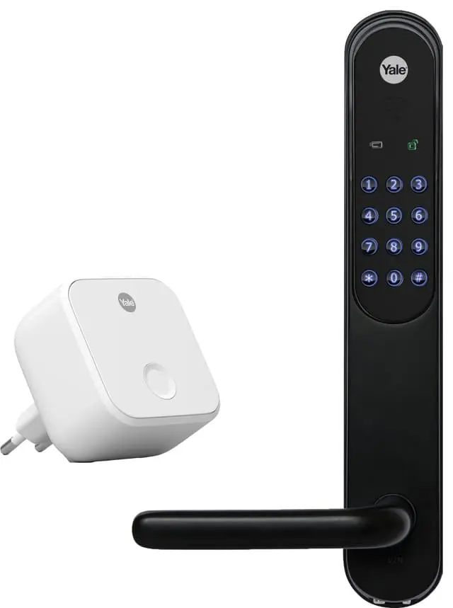 Yale Doorman Classic Connected digital dørlås (sort)