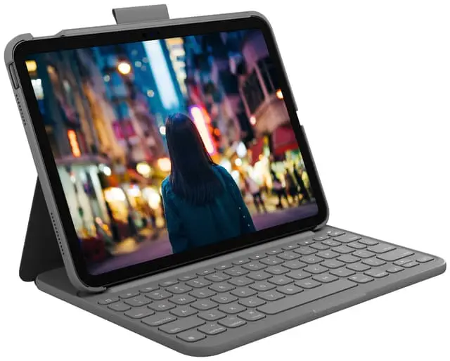 Logitech Slim Folio iPad 11" (11th Gen) tastatur til nettbrett
