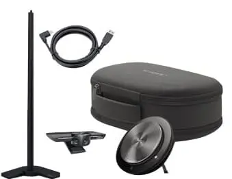 Jabra Panacast Meet Anywhere+ mobilt videokonferansesystem (sort)