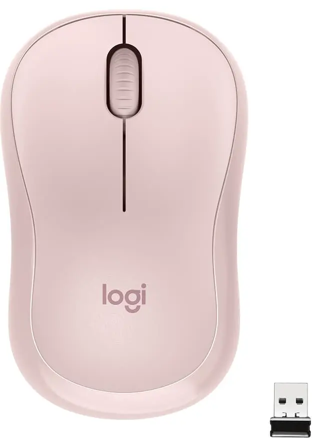 Logitech M220 Silent trådløs mus (rose)