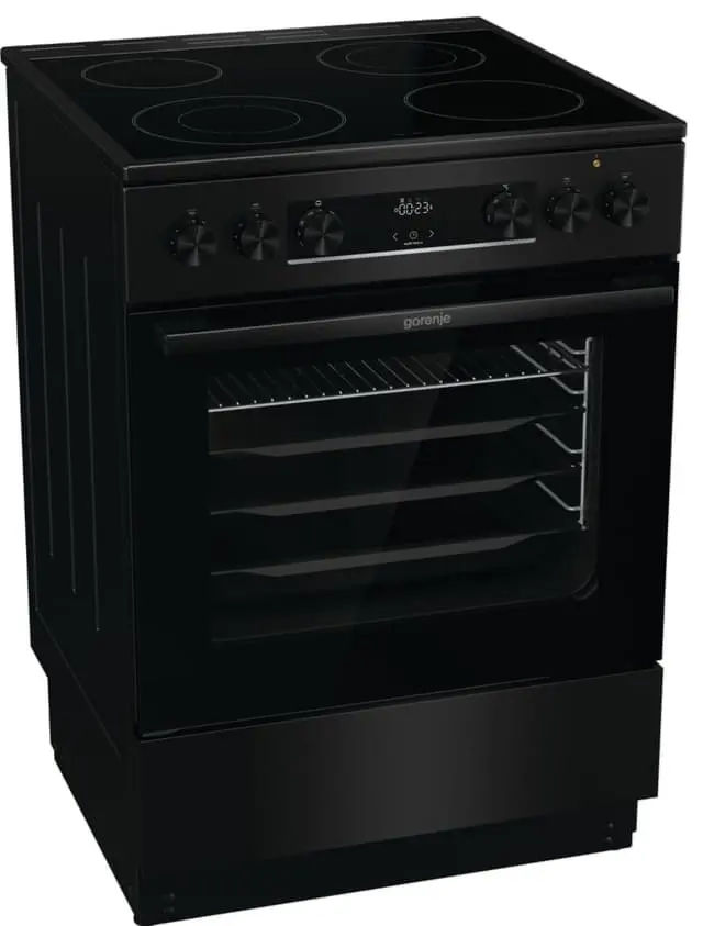 Gorenje keramisk komfyr GEC6C61BMB (sort)