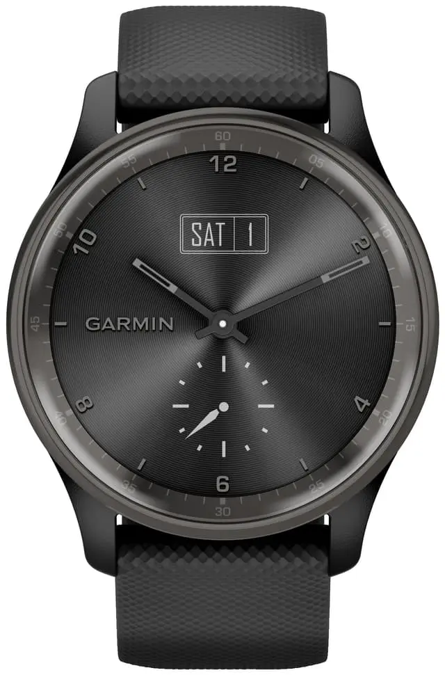 Garmin Vivomove Trend hybridklokke (sort)