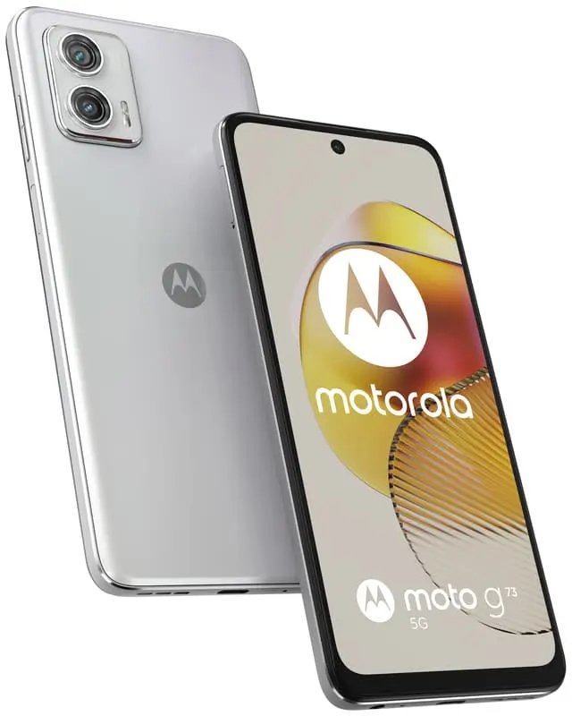 Motorola Moto G73 5G smarttelefon 8/256GB (hvit)
