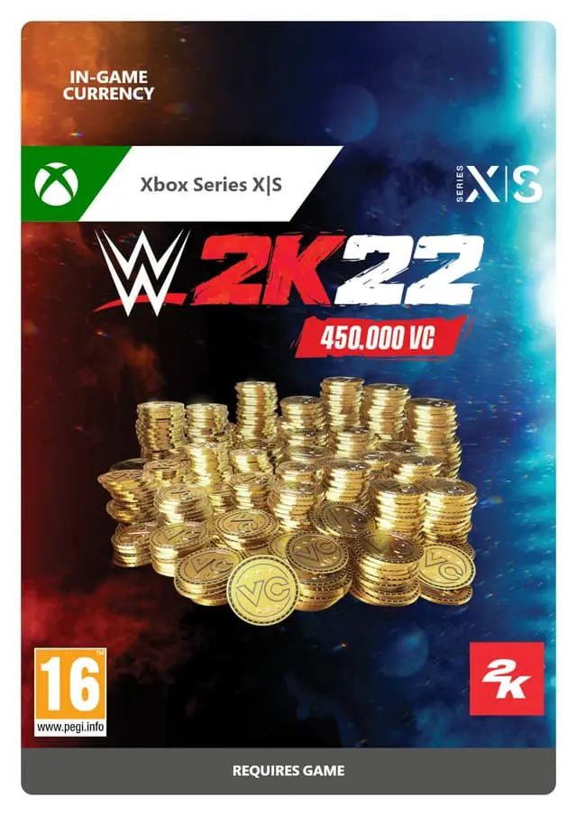 WWE 2K22: 450,000 Virtual Currency Pack for Xbox Series X|S - Xbox Ser
