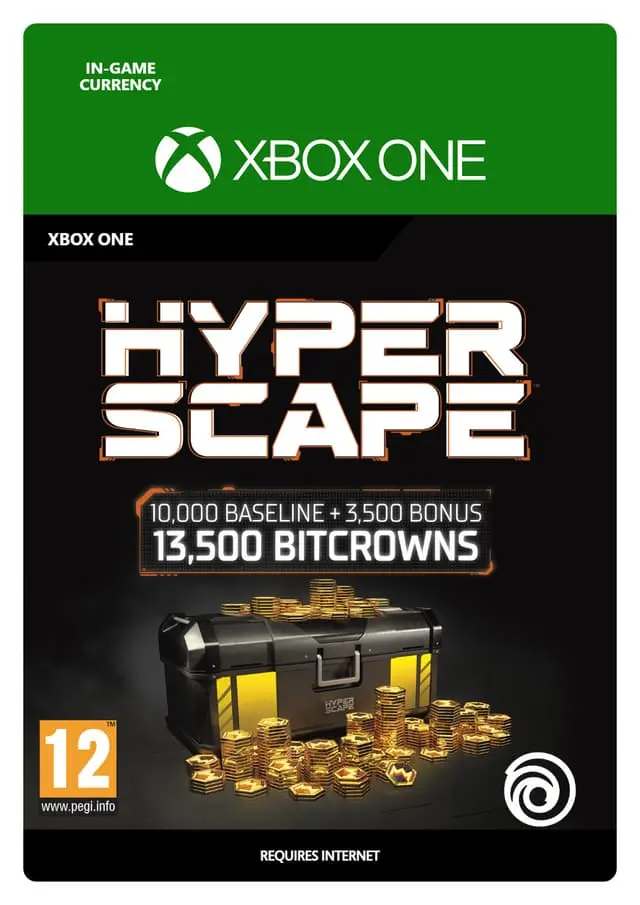 Hyper Scape Virtual Currency: 13500 Bitcrowns Pack - XBOX One