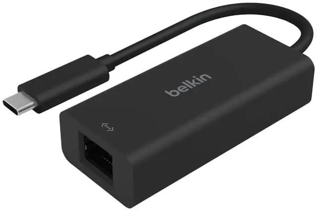 Belkin USB4 til 2,5 Gb Ethernet adapter (sort)