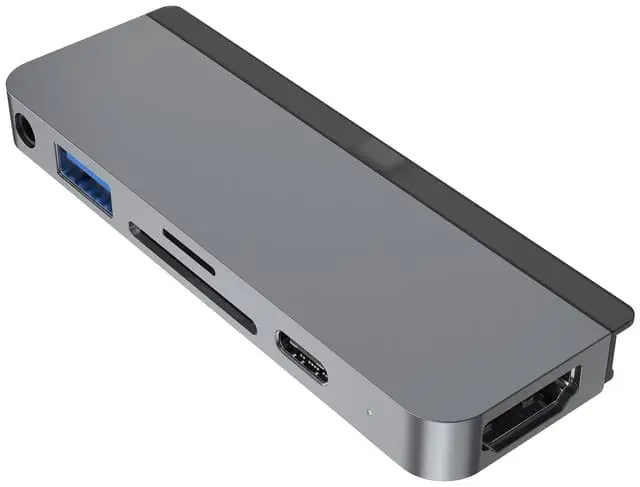 Hyper HyperDrive 6-i-1 iPad Pro USB-C hub (space grey)