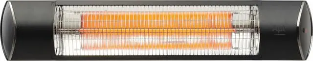 Apt 2000W veggmontert terassevarmer hotspot (sort)