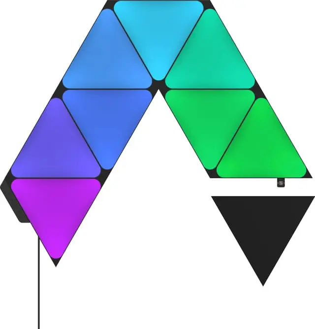 Nanoleaf Shapes Triangles utvidelsessett NL47-0101TW-3PK