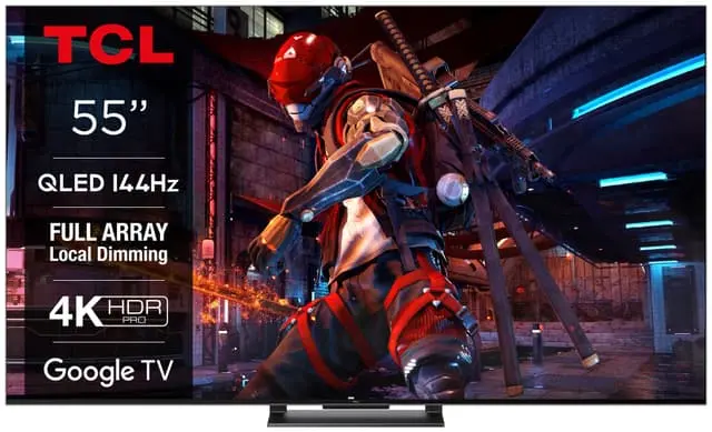 TCL 55" QLED870 4K Smart TV (2023)