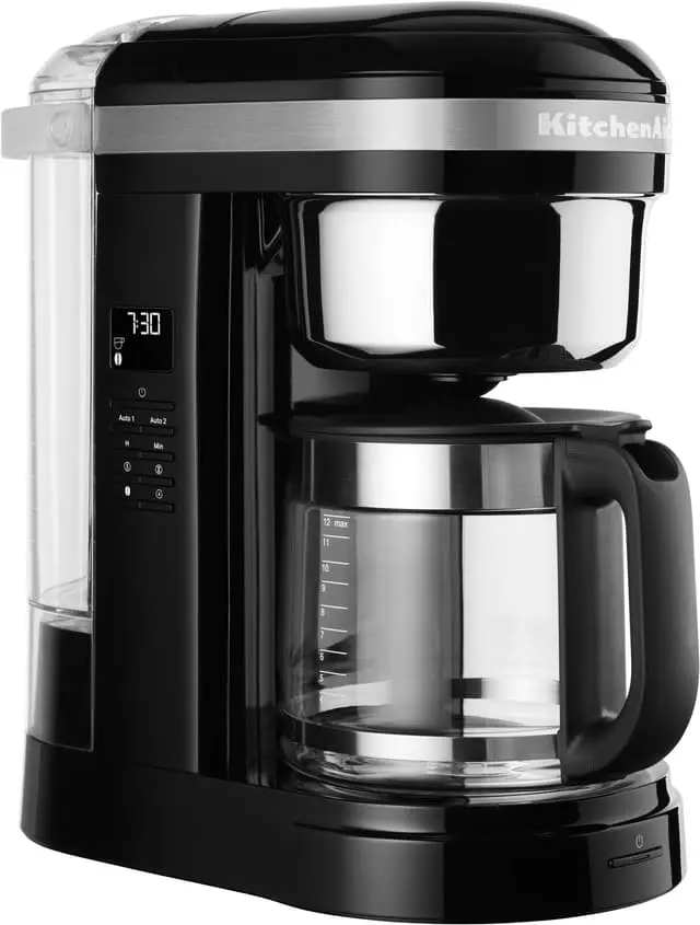 KitchenAid kaffetrakter med kolbe 5KCM1209EOB (onyx black)