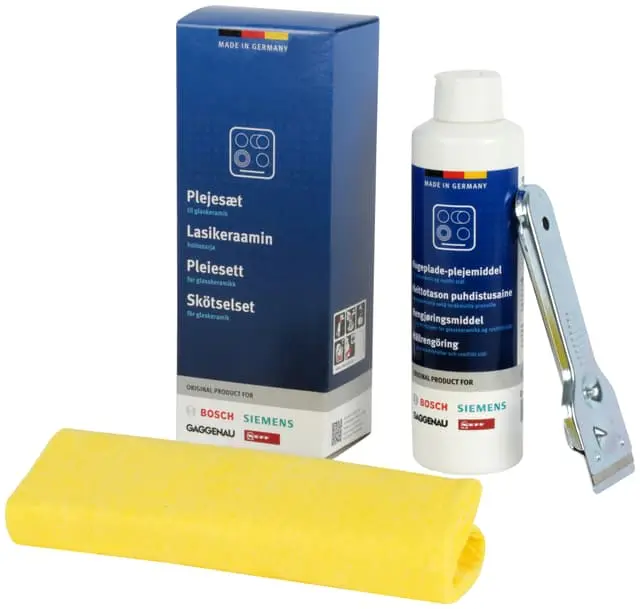Bosch rengjøringssett for keramiske glasstopper 00312123