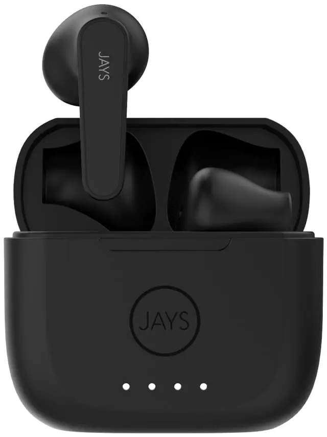 Jays t-Five helt trådløse in-ear hodetelefoner (sort)