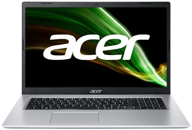 Acer Aspire 3 i5-11/8/512 17,3" bærbar PC (Pure Silver)