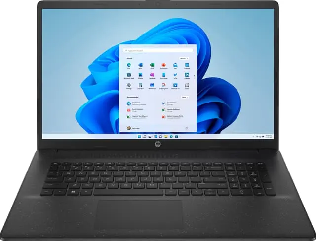 HP Laptop 17 N4120/4/128/HD+ 17,3" bærbar PC