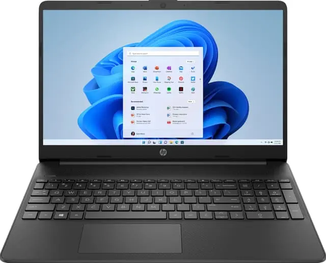 HP Laptop 15s-eq2825no Ryzen-5/8/512 15,6" bærbar PC (Jet Black)