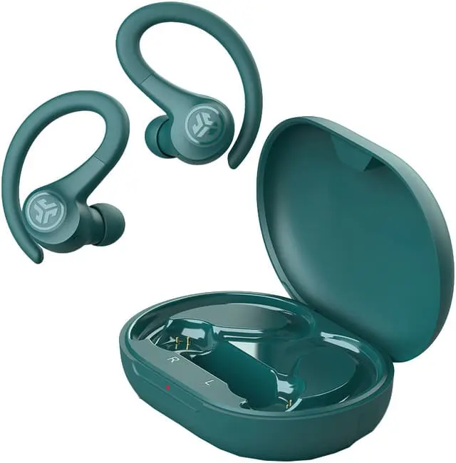 JLab Go Air Sport helt trådløse in-ear hodetelefoner (blågrønn)