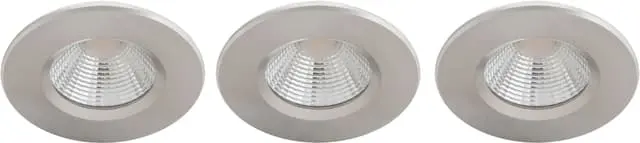 Philips Dive Ceiling spotlys 5,5W 3-pakning (sølv)