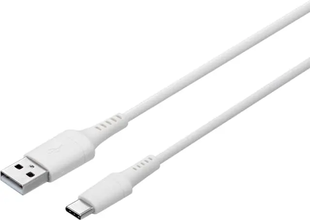 Sandstrøm USB-A til USB-C kabel (3 m)
