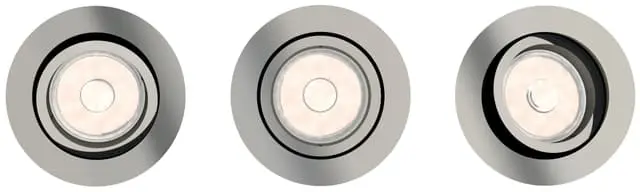 Philips Donegal Ceiling armatur GU10 3-pakning (sølv)