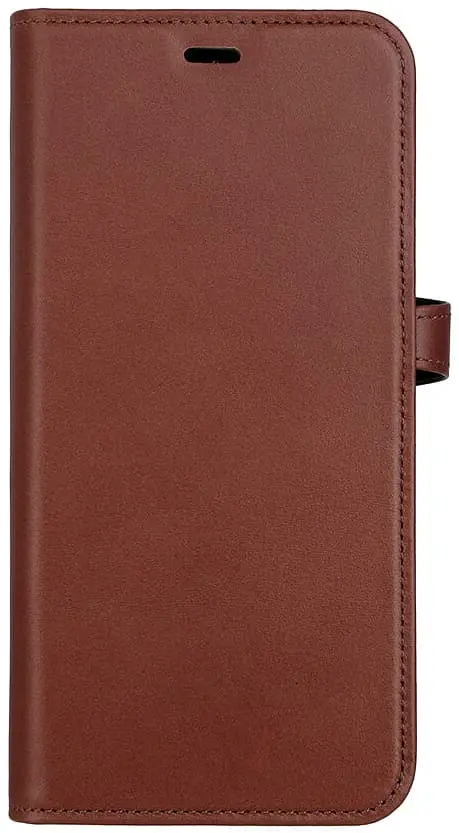 Buffalo iPhone 15 Pro Max 2-i-1 Leather MagSeries lommebokdeksel (brun)