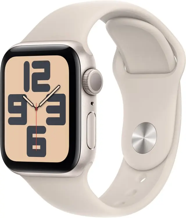 Apple Watch SE 2nd Gen 40mm GPS (Starlight/Starlight sport band M/L)