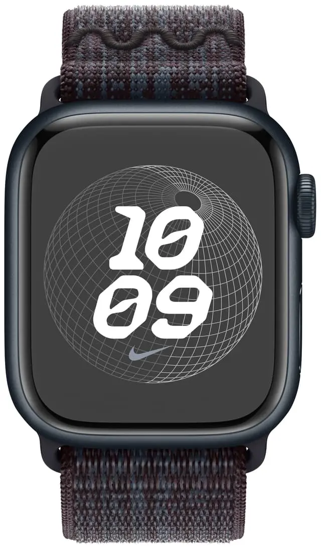Apple Watch 41mm Nike Sport Loop (black/blue) M/L