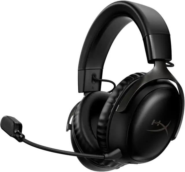 HyperX Cloud III Wireless gaming headset (sort)