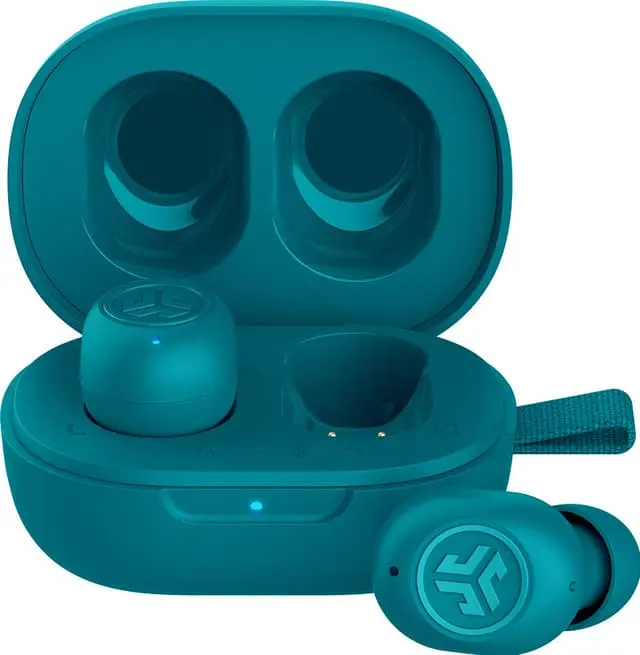 JLab Jbuds Mini helt trådløse in-ear hodetelefoner (aqua)
