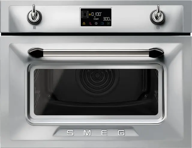 Smeg Victoria Kompaktovn med mikro SO4902M1X (rustfritt)