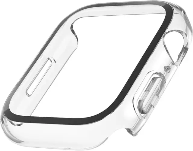 Belkin Apple Watch 44-45mm Glass Bumper skjermbeskytter (klar)