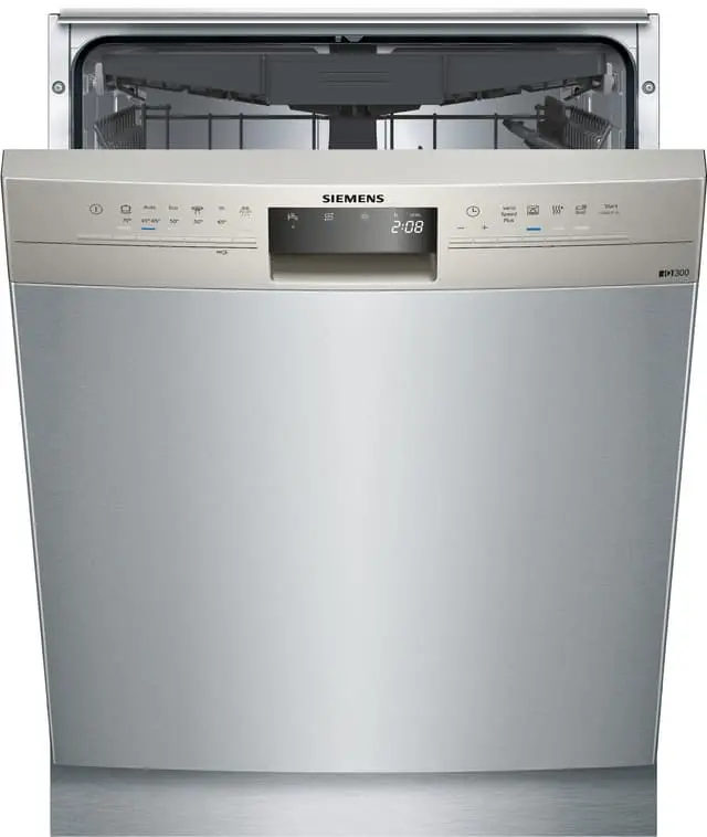 Siemens iQ300 Oppvaskmaskin SN436I06KS (Rustfritt stål/Sølv)