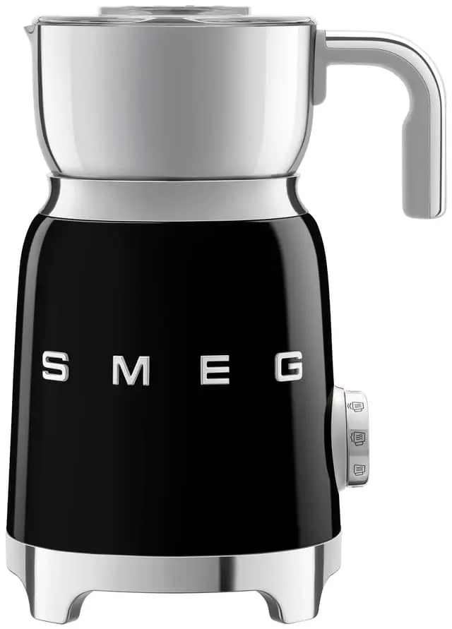 Smeg 50's style melkeskummerr MFF11BLEU (sort)