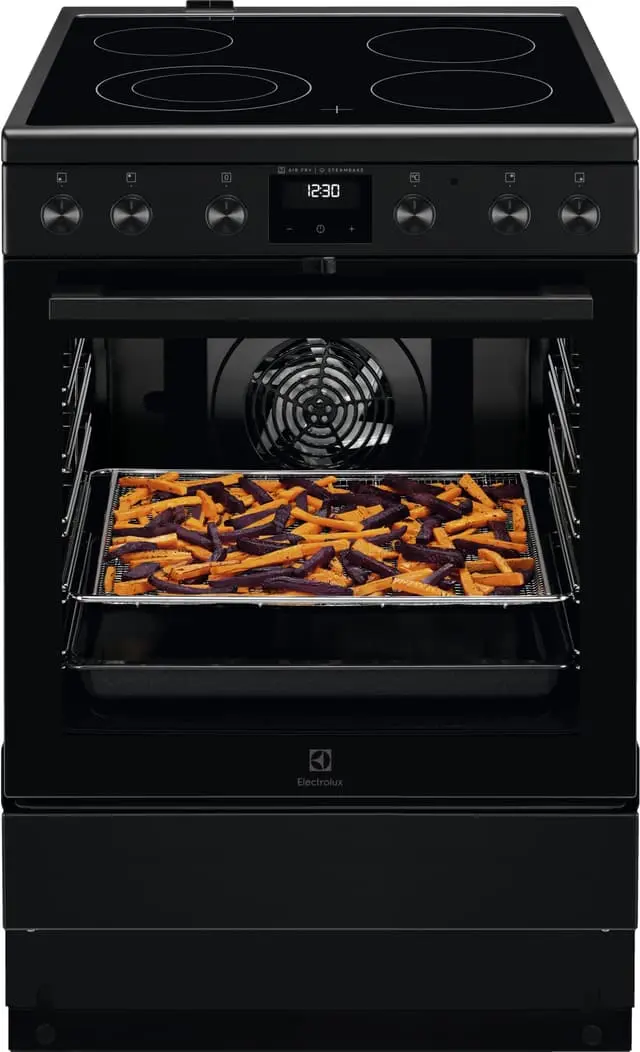 Electrolux Komfyr LKR66040NK (Matt Sort)