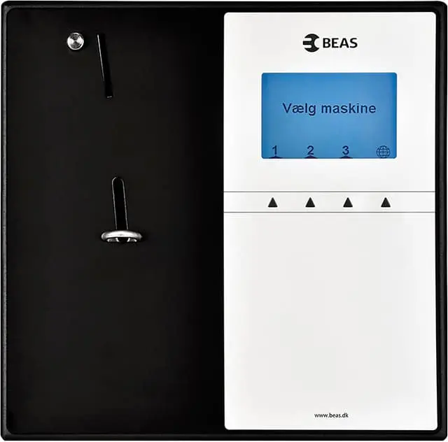 Asko M123 myntboks for profesjonelle vaskemaskiner og tørketromler