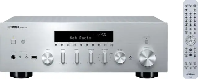 Yamaha RN600A 2.0 nettverksbasert stereomottaker (sølv)