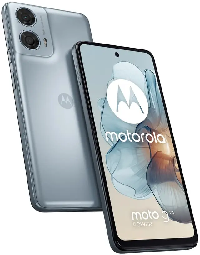 Motorola G24 Power smarttelefon 8/256GB (Glacier Blue)