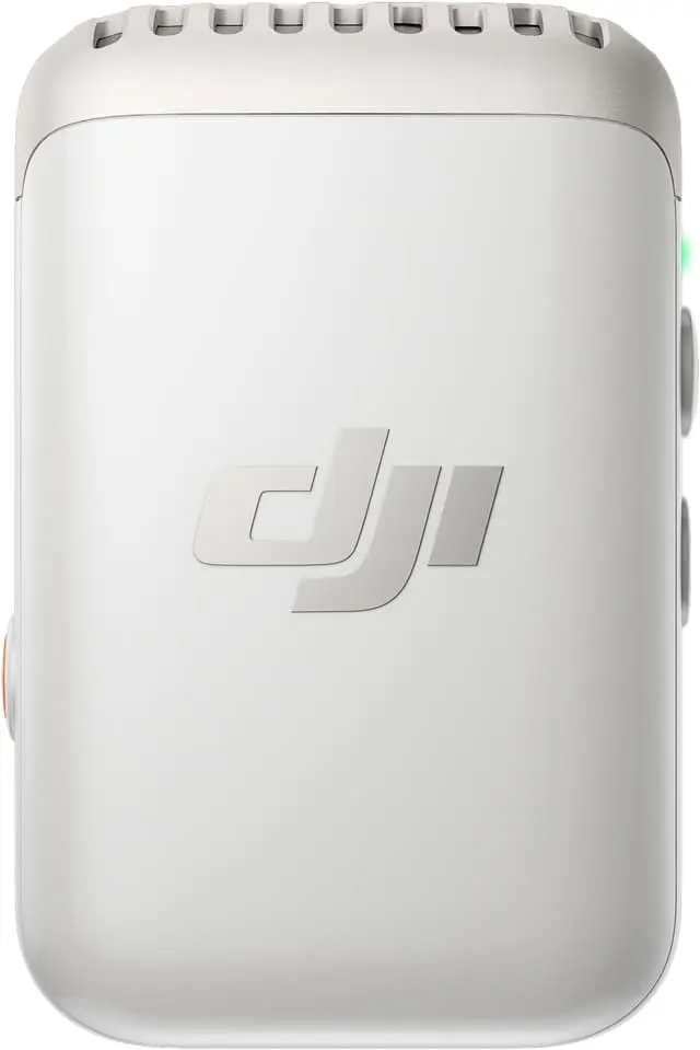 DJI Mic 2 trådløs mikrofonmottaker (hvit)