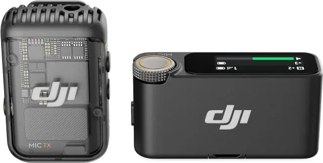 DJI Mic 2 trådløst videomikrofonsett (sort)