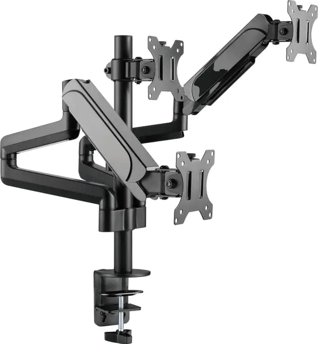 Essentials Triple Spring skjermarm (sort)