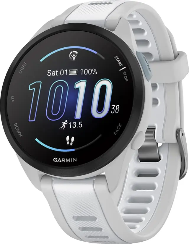 Garmin Forerunner 165 sportsklokke 43mm (hvit)